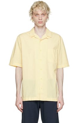 Sunspel Yellow Buttoned Shirt