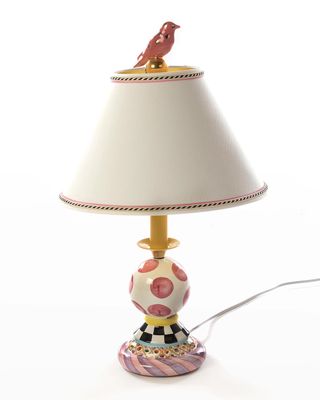 Super Pink Bulbous Lamp