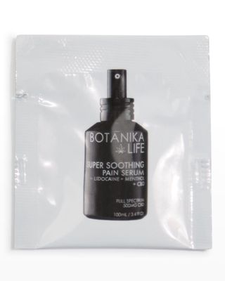 Super Soothing Pain Serum Packet Sample at Checkout