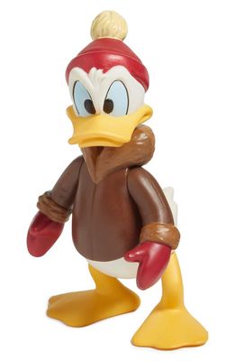 SUPER7 x Disney ReAction Figures Collectible Donald Duck Figurine in Black Multi