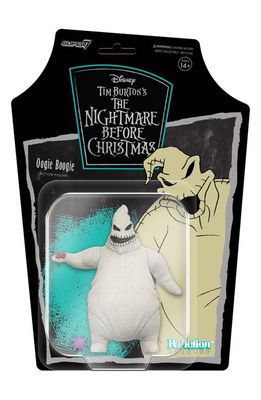 SUPER7 x Disney 'The Nightmare Before Christmas' Oogie Boogie ReAction Figure in Black Multi