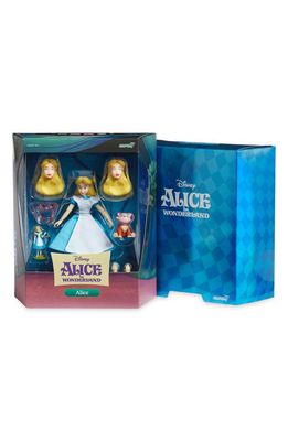 SUPER7 x Disney Ultimates! Wave 2 Alice in Wonderland Alice Modular Action Figure in Black Multi