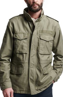 Superdry Military M65 Jacket in Dusty Olive Green