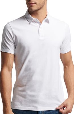 Superdry Studios Solid Polo in Optic
