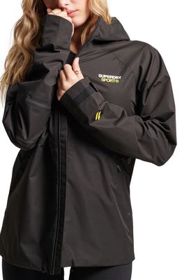 Superdry Waterproof Jacket in Black