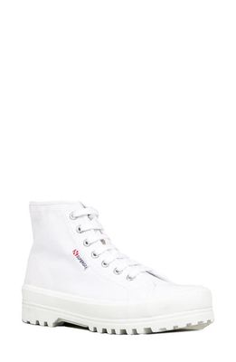 Superga 2341 Alpina High Top Sneaker in White