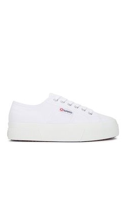 Superga 2740 Mid Platform Sneaker in White