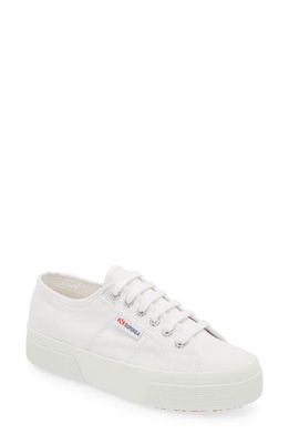 Superga 2740 Platform Sneaker in White