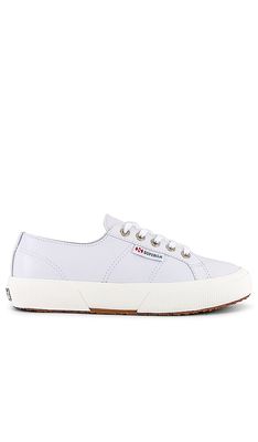 Superga 2750 Nappa Sneaker in White