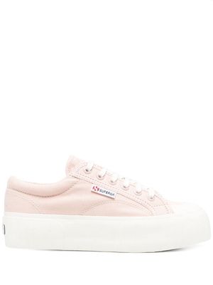 Superga flatform low-top sneakers - Pink