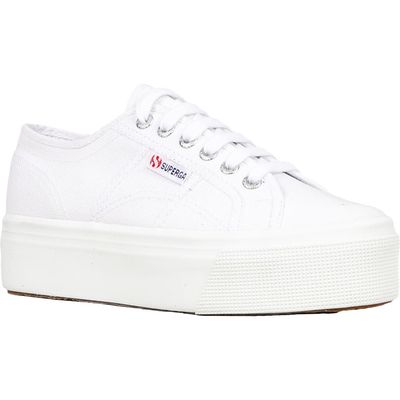 Superga Gender Inclusive 2790 Platform Sneaker in White