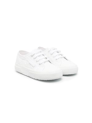 Superga Kids lace-up cotton sneakers - White