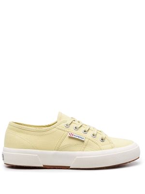 Superga low-top cotton sneakers - Yellow