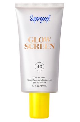 Supergoop! Glowscreen Broad Spectrum Sunscreen SPF 40 in Golden Hour