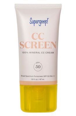 Supergoop! Supergoop! CC Screen 100% Mineral CC Cream SPF 50 in 105N