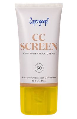 Supergoop! Supergoop! CC Screen 100% Mineral CC Cream SPF 50 in 206W