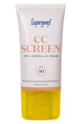 Supergoop! Supergoop! CC Screen 100% Mineral CC Cream SPF 50 in 215N