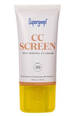 Supergoop! Supergoop! CC Screen 100% Mineral CC Cream SPF 50 in 306W