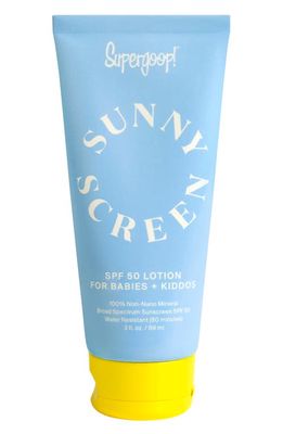 Supergoop! Supergoop! Sunnyscreen Face & Body Lotion Broad Spectrum SPF 50 Sunscreen