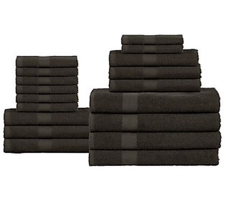 Superior Cotton Absorbent 18-Piece Towel Set