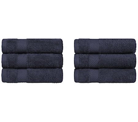 Superior Egyptian Cotton 6-Piece Hand Towel Set