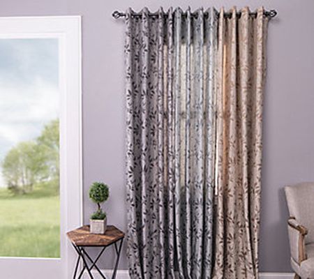 Superior Ghera Curtain Panel with Grommet Top H eader, 52 X 63