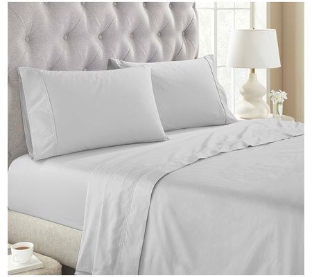 Superior Organic Cotton Flat Bed Sheet, Cal Kin g