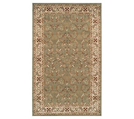 Superior Traditional Floral Scroll Area Rug, 5x 8