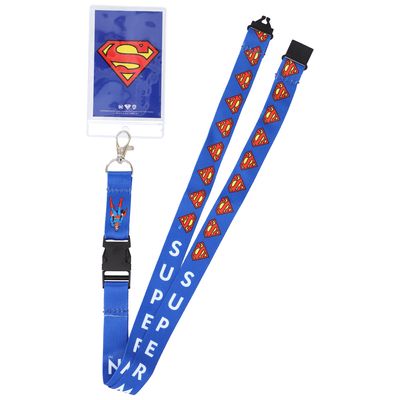 Superman  Reversible Lanyard with ID Holder