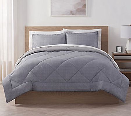 Supersoft Washed Bed in a Bag Full - Dark Grey