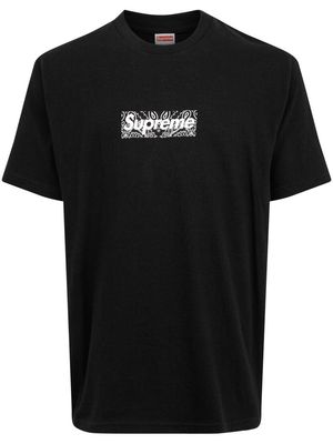 Supreme bandana box logo T-shirt - Black