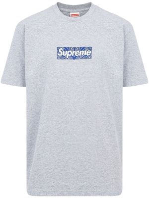 Supreme bandana box logo T-shirt - Grey