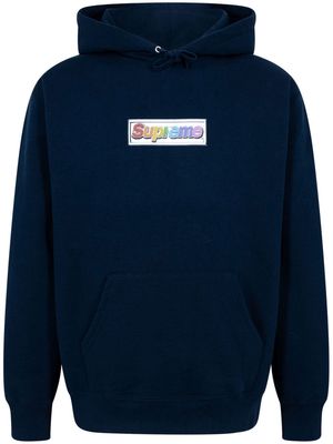 Supreme Bling Box Logo hoodie - Blue