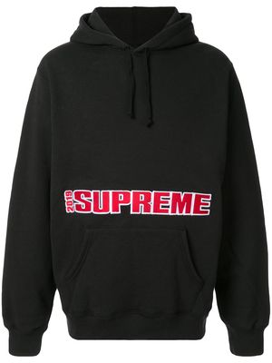 Supreme Blockbuster logo hoodie - Black