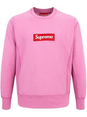 Supreme Box Logo crew neck sweatshirt - Pink