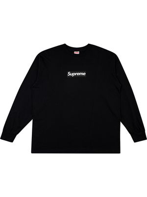 Supreme Box Logo long-sleeve T-shirt - Black