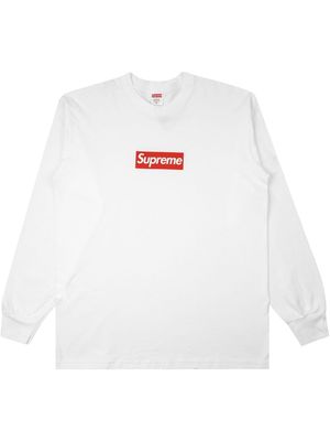 SUPREME box-logo long-sleeve T-shirt - White