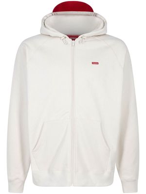 Supreme Brim "FW 22" zip-up hoodie - White