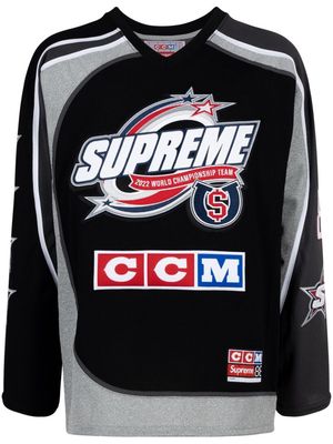 Supreme CCM All Stars Hockey jersey T-shirt - Black