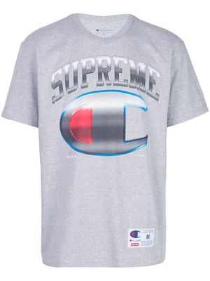 Supreme Champion chrome SS Top - Grey