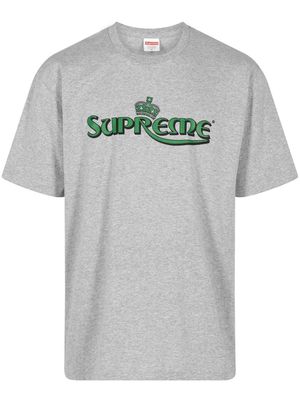 Supreme Crown cotton T-shirt - Grey