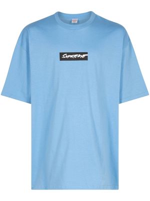 Supreme Futura text-print T-shirt - Blue