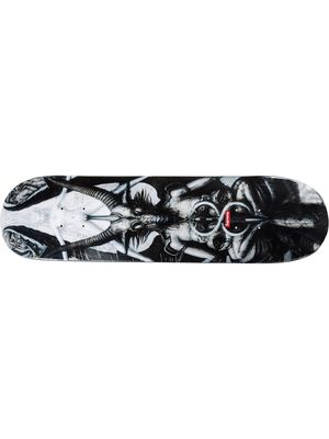 Supreme Giger graphic-print skateboard - Black