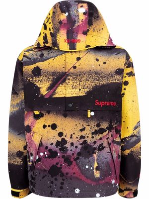 Supreme Gore-Tex printed jacket - Yellow