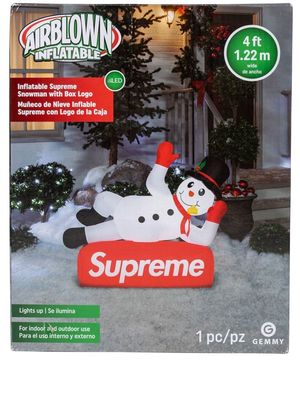 Supreme Inflatable Snowman figure - Multicolour