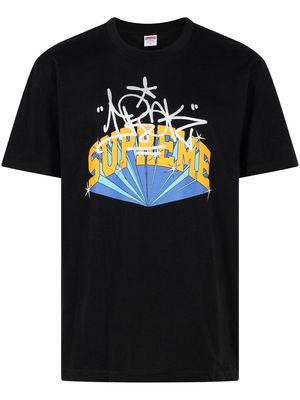 Supreme IRAK Arc cotton T-shirt - Black