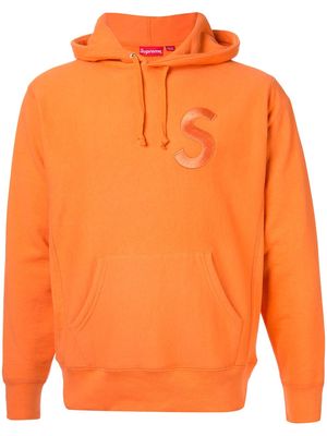 Supreme logo hoodie - Orange