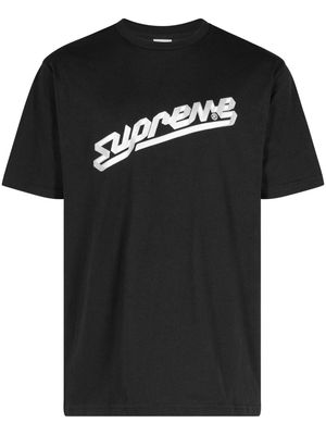 Supreme logo-print cotton T-shirt - Black