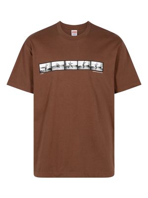 Supreme Milford Graves cotton T-shirt - Brown