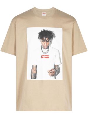 Supreme NBA Youngboy cotton T-shirt - Neutrals